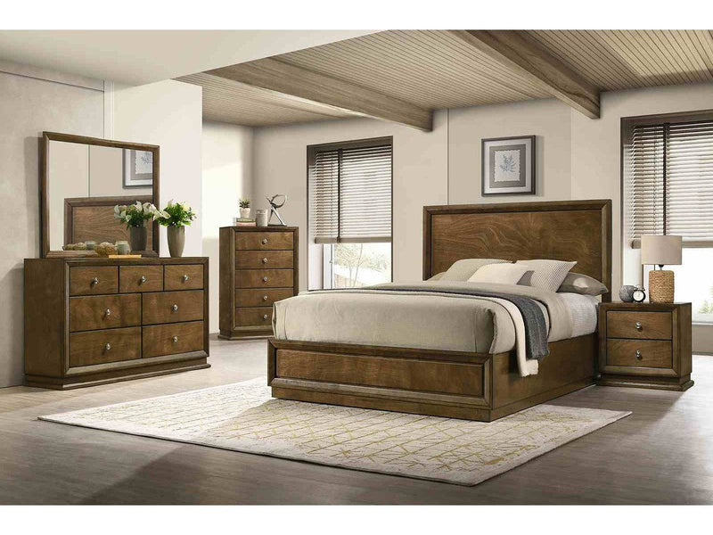 Kirkham Walnut 4 Pc. Twin Bedroom Set