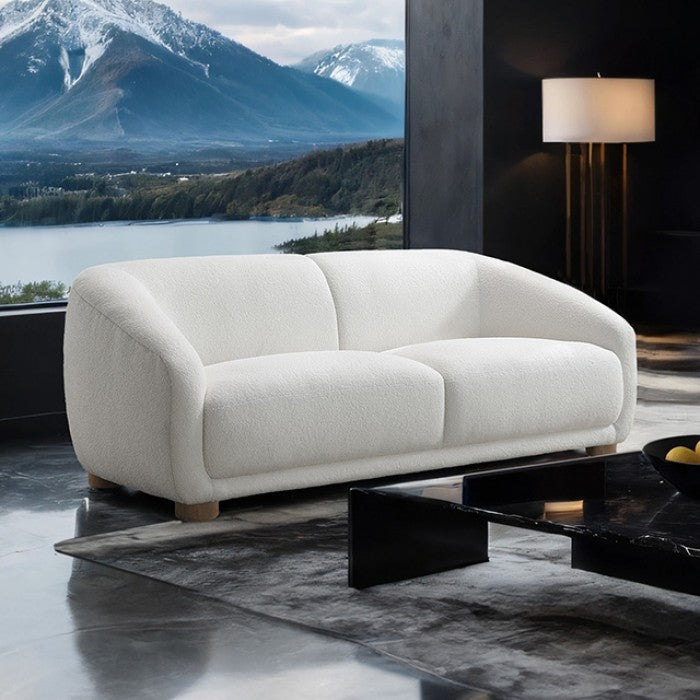 Kolvere White Upholstery Living Room Set