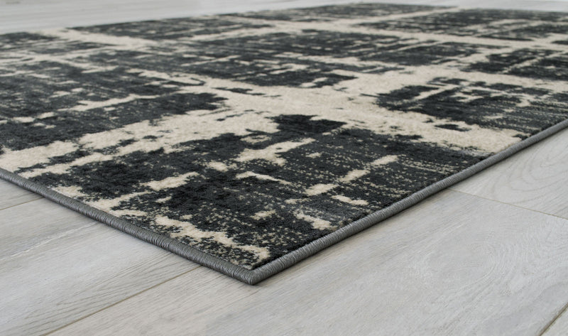 Kozlu Gray/Beige 5' X 7' Area Rug