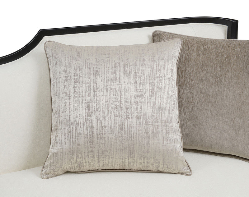 La Salle White Loveseat