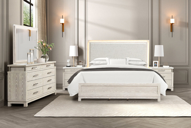 Lafayette Weathered Gray Eastern King Bed