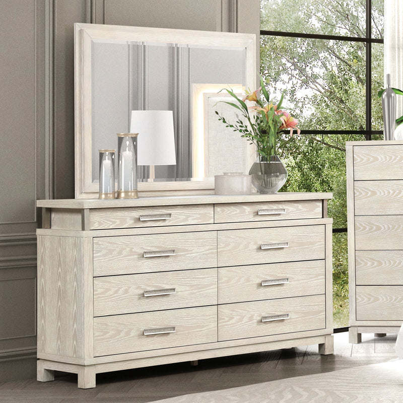 Lafayette Weathered Gray Mirror
