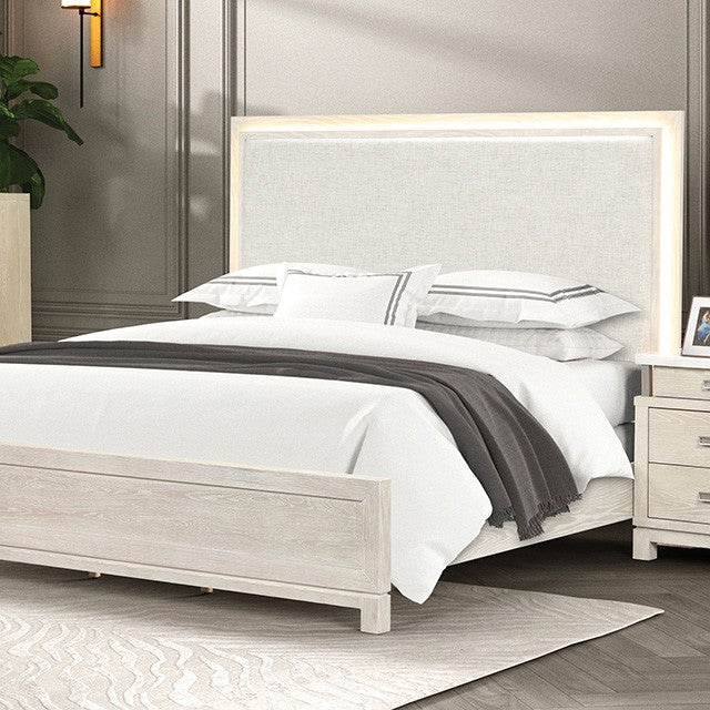 Lafayette Weathered Gray Queen 4 Piece Bedroom Set