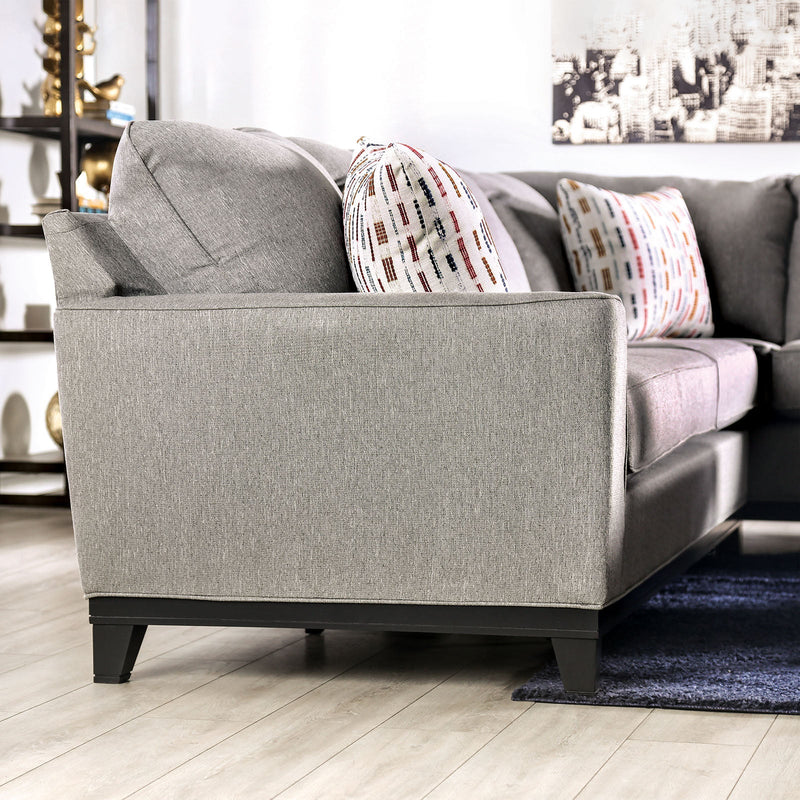 Lantwit Light Gray Sectional
