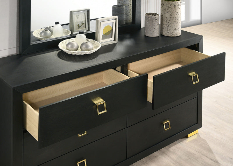 Latimer Black Queen 4 Piece Bedroom Set