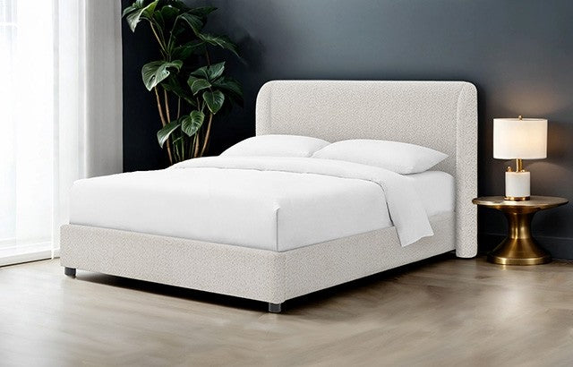 Laverni White Queen Bed