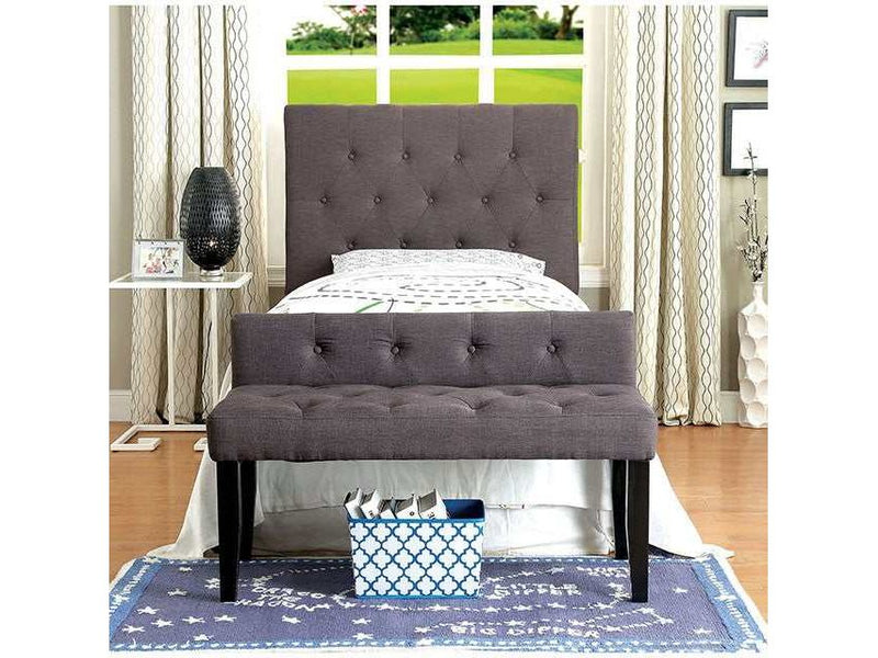 Leeroy Gray Twin Headboard