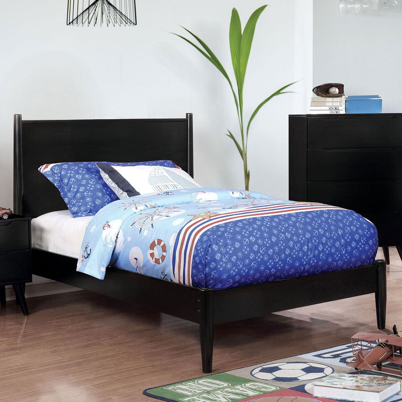 Lennart Black 4 Pc. Twin Bedroom Set