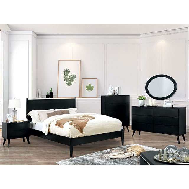 Lennart Black Eastern King Bed