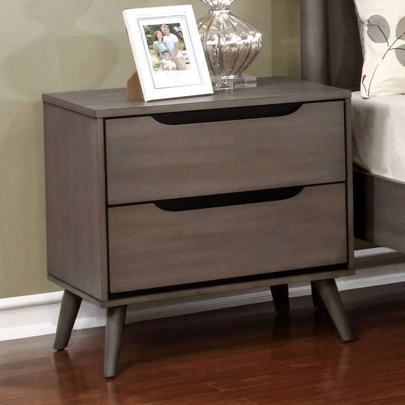 Lennart Gray 4 Pc. Queen Bedroom Set