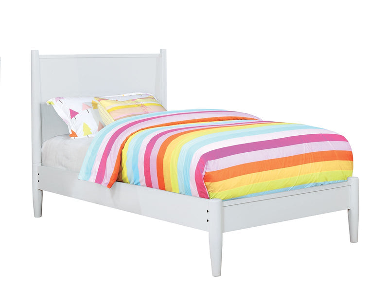 Lennart White 4 Pc. Twin Bedroom Set