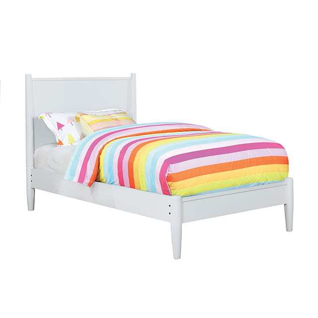 Lennart White Eastern King Bed