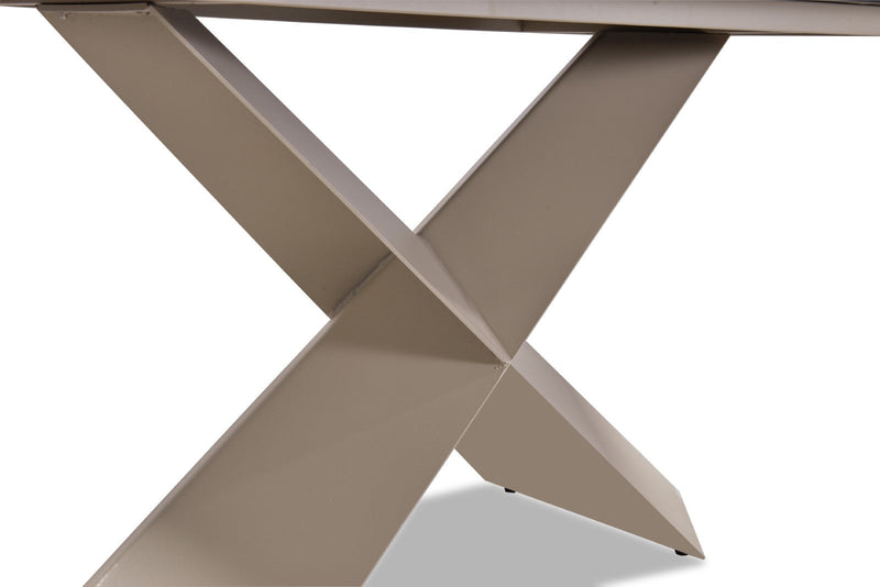 Lenvik Brown Dining Table