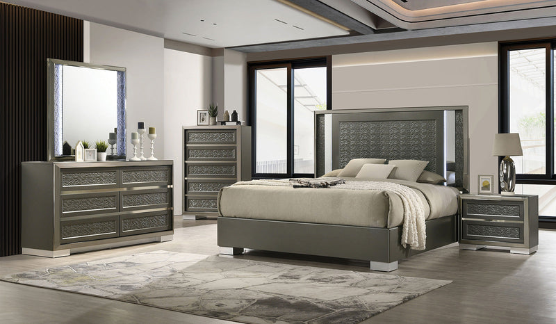 Leyland Dark Gray Chest