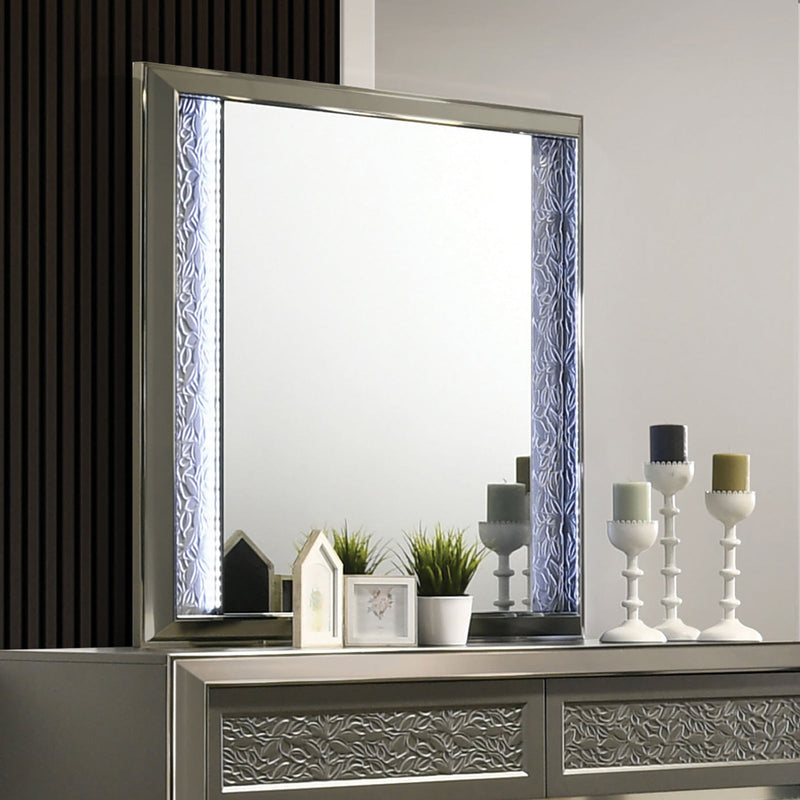Leyland Dark Gray Queen 4 Piece Bedroom Set