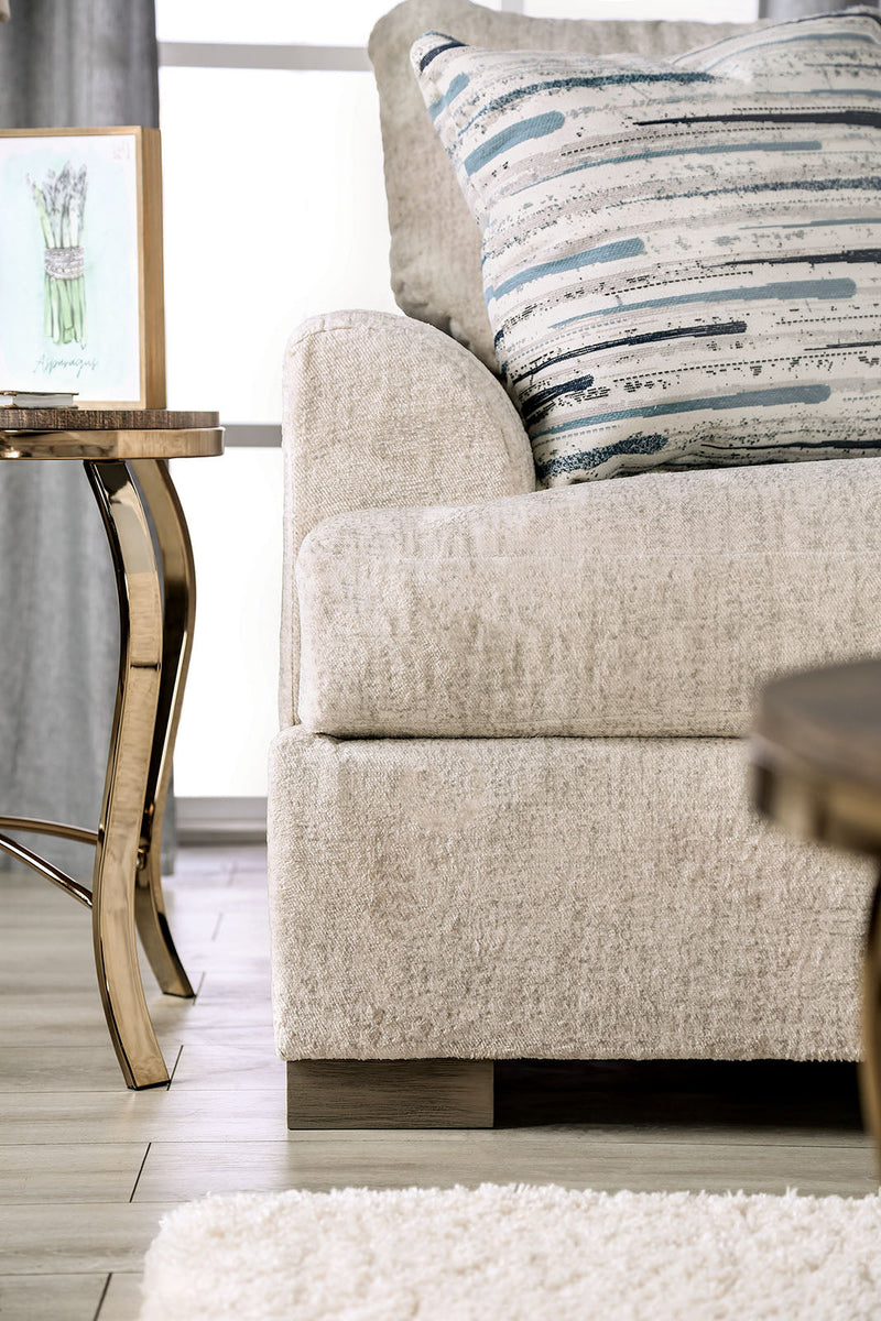 Leytonstone Cream Sofa & Loveseat
