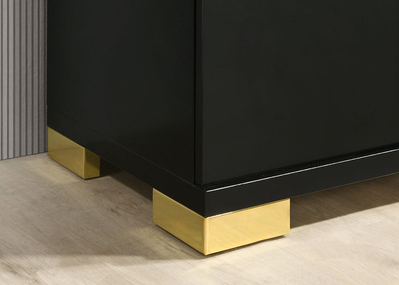 Lillestrom Black/Gold Chest