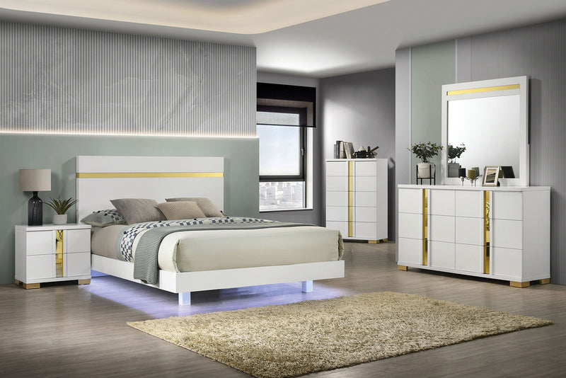 Lillestrom White Full Bed
