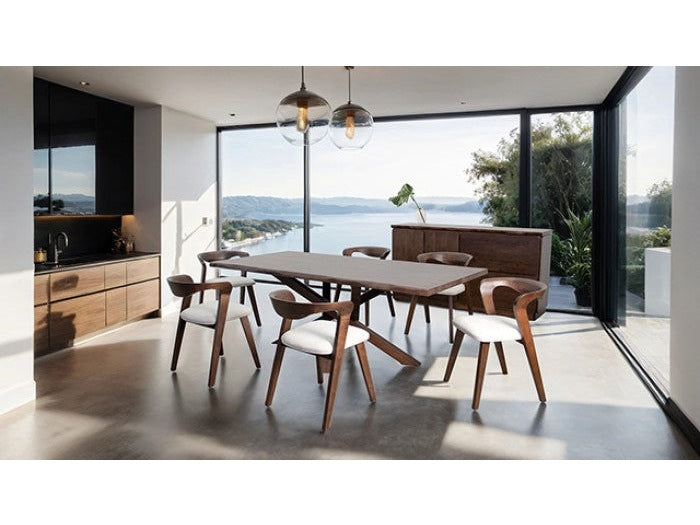 Logstor Walnut Dining Table