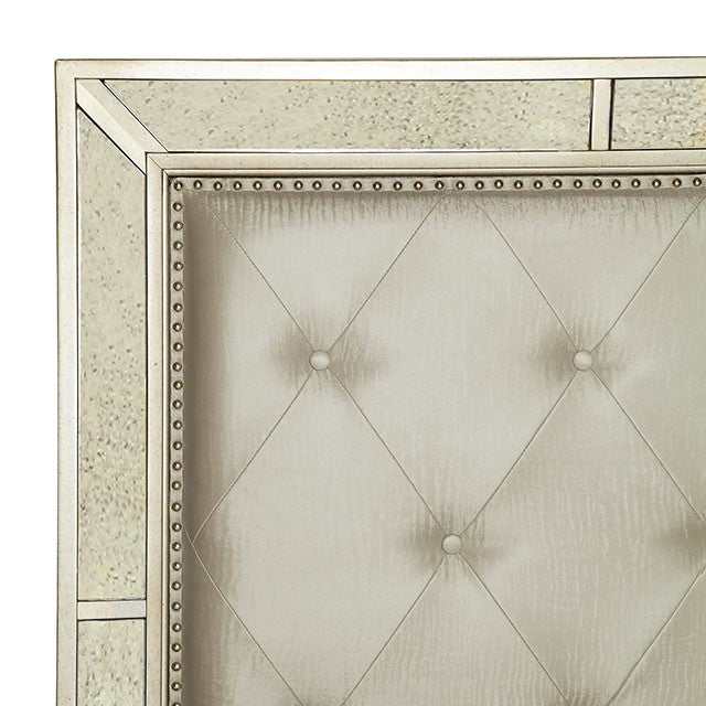 Loraine Champagne California King Bed