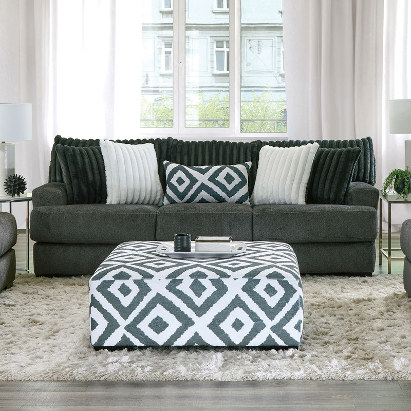 Loughlin Gun Metal Sofa & Loveseat
