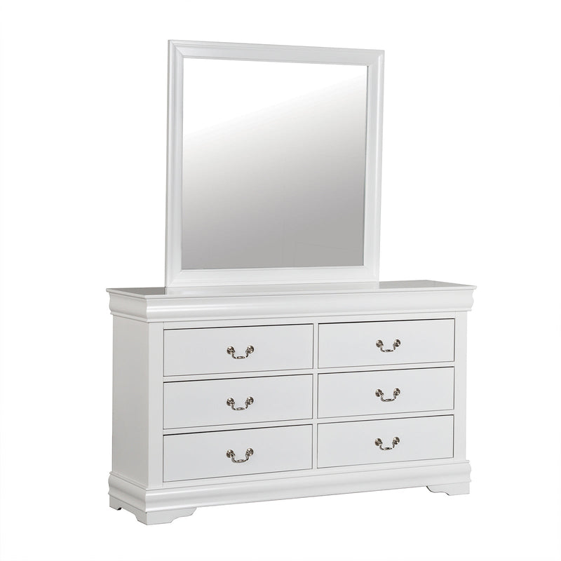 Louis Philippe White Dresser