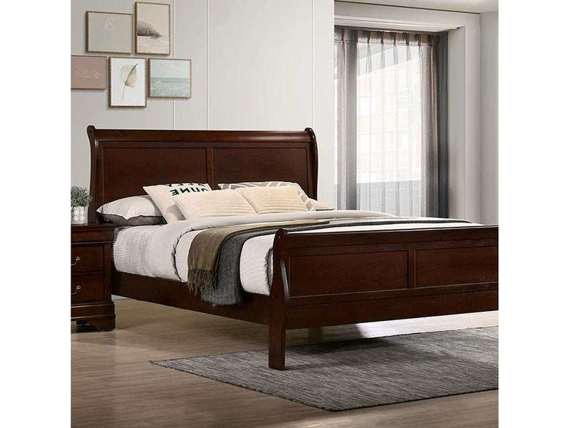 Louis philippe Cherry Twin Bed