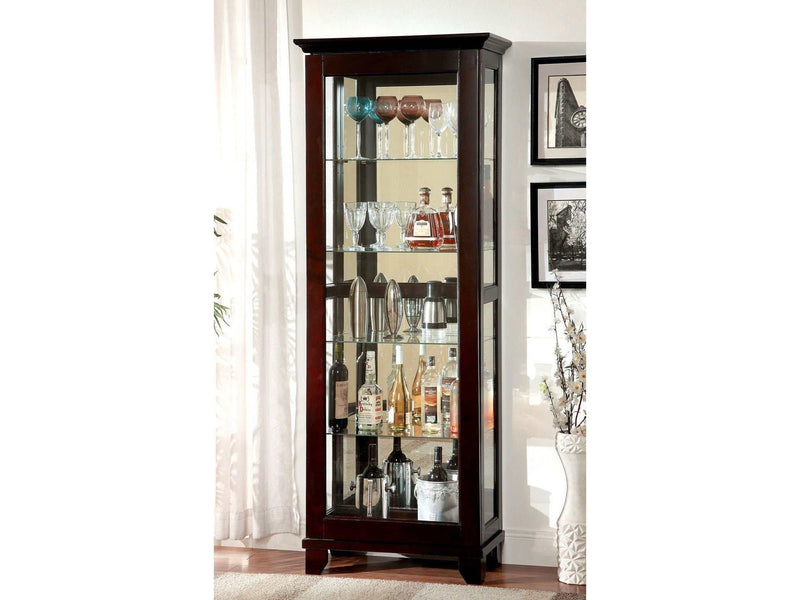 Ludden Dark Walnut Curio
