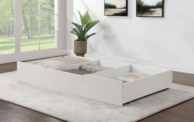 Lycoris White Twin 4 Piece Bedroom Set