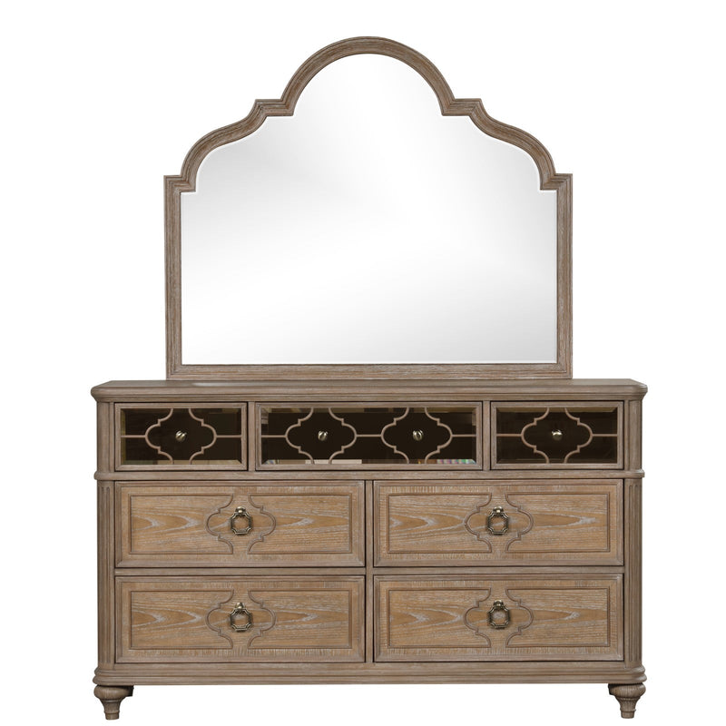 Lyris  Rustic Oak Dresser