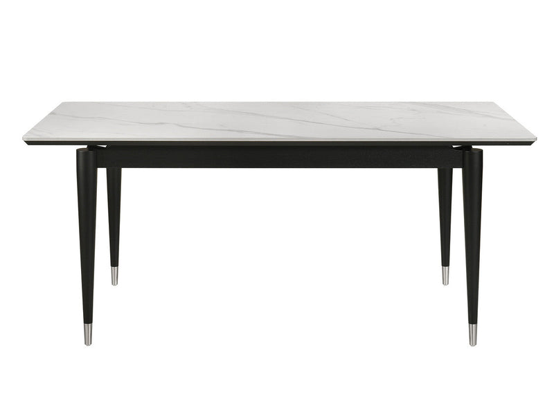 Maidstone Black/White Dining Table