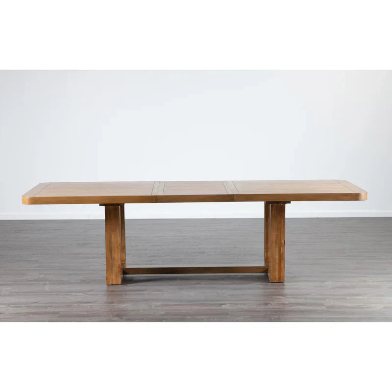 Mandal Chestnut/Gray 7 Piece Dining Set