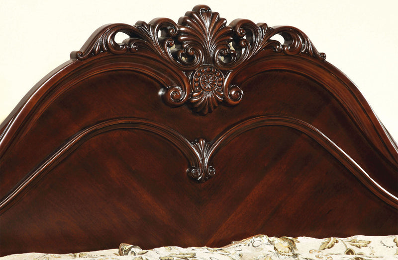 Mandura Cherry 5 Pc. Queen Bedroom Set w/ 2NS