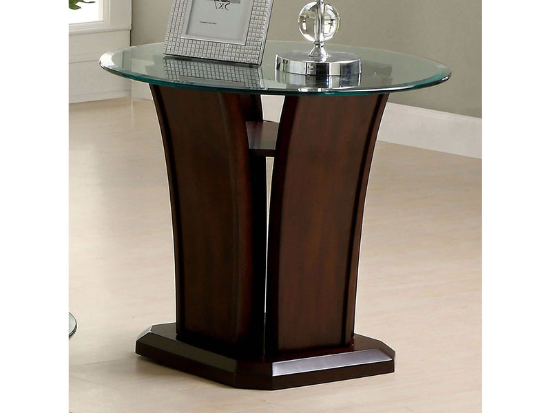 Manhattan Brown Cherry End Table