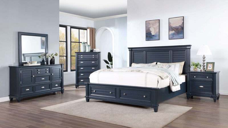 Manzanillo Slate Blue Dresser