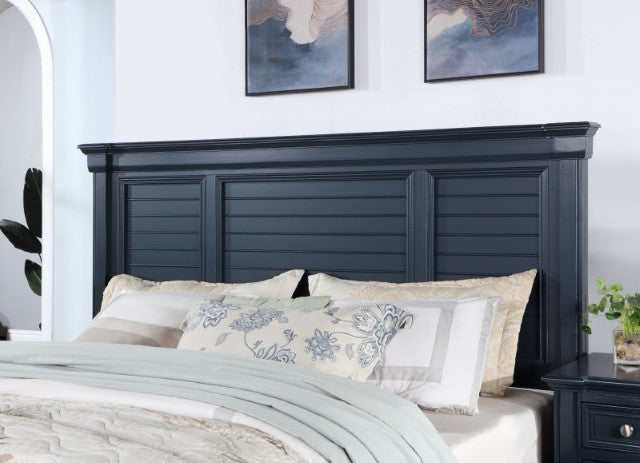 Manzanillo Slate Blue Queen Bed