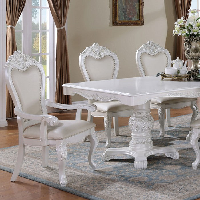 Manzanita White Arm Chair (Set of 2)