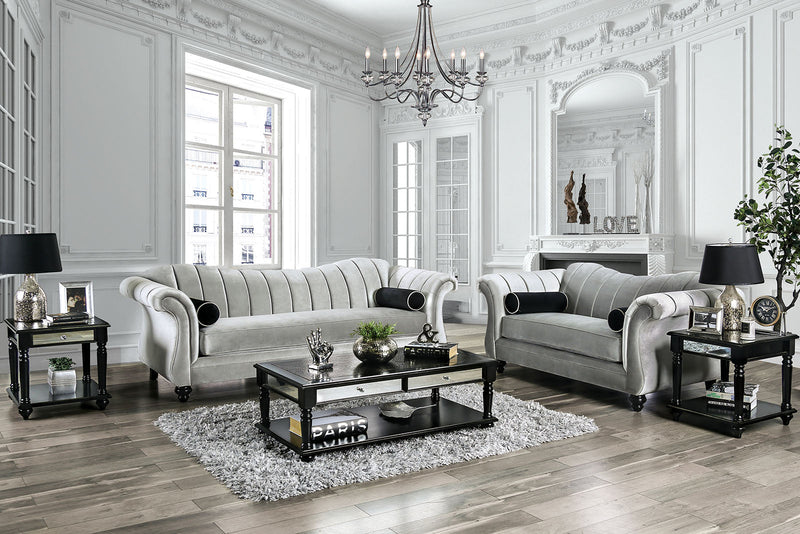 Marvin Pewter Sofa