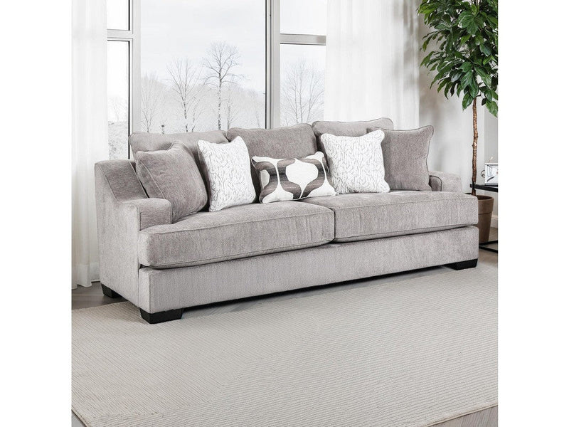 Mayfield Gray Oversized Sofa