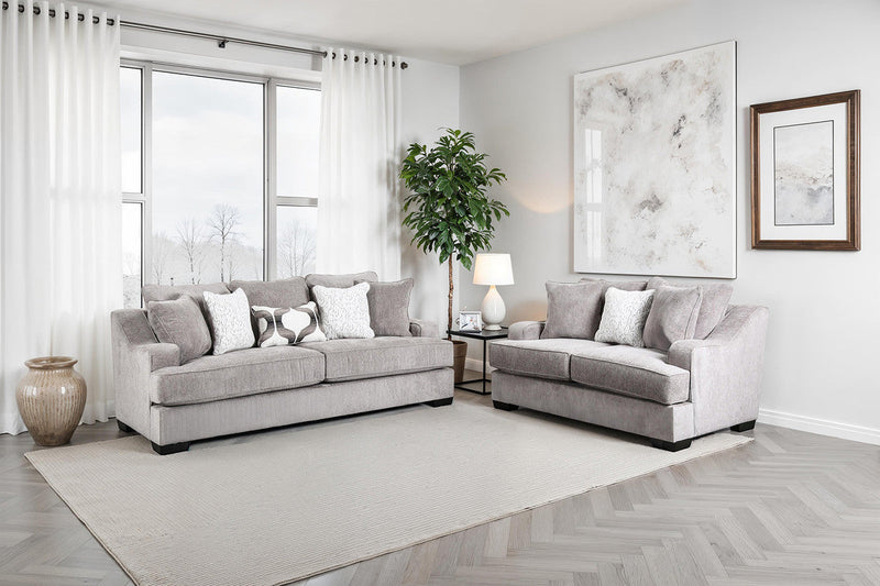Mayfield Gray Oversized Sofa