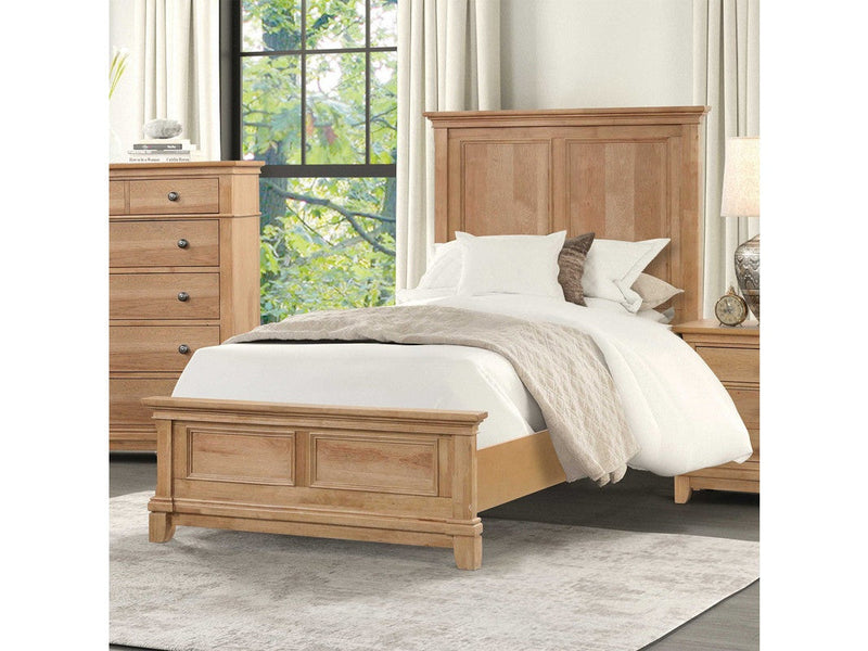 Mchenry Natural Oak 4 Pc. Twin Bedroom Set