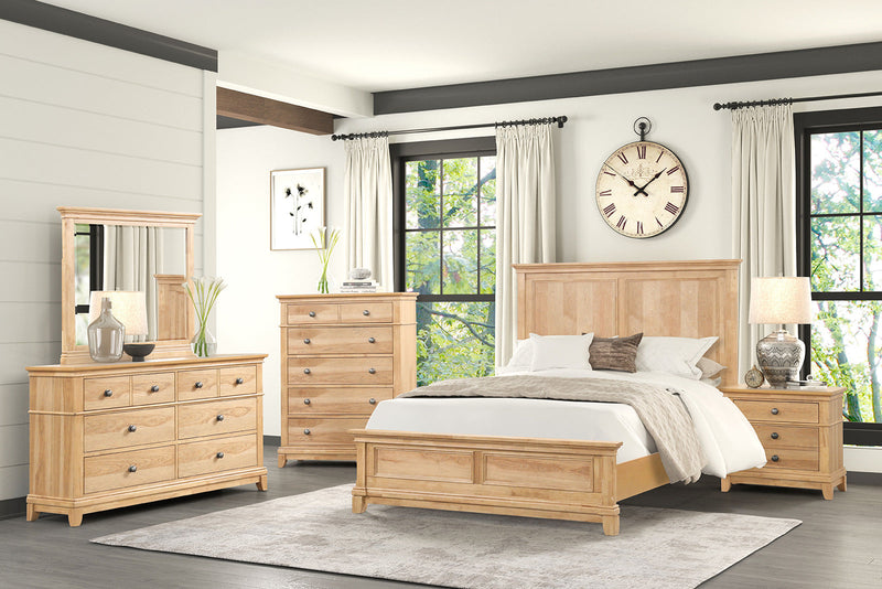 Mchenry Natural Oak Mirror