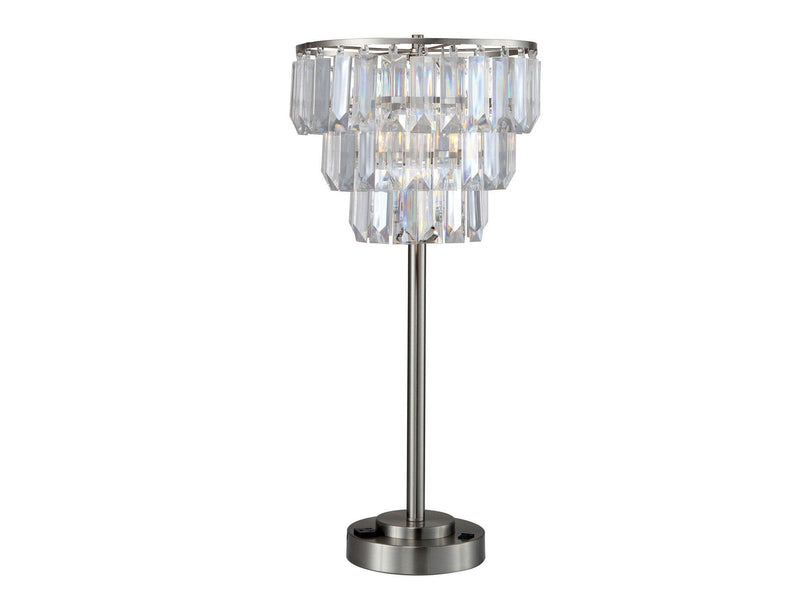 Meg Clear Table Lamp