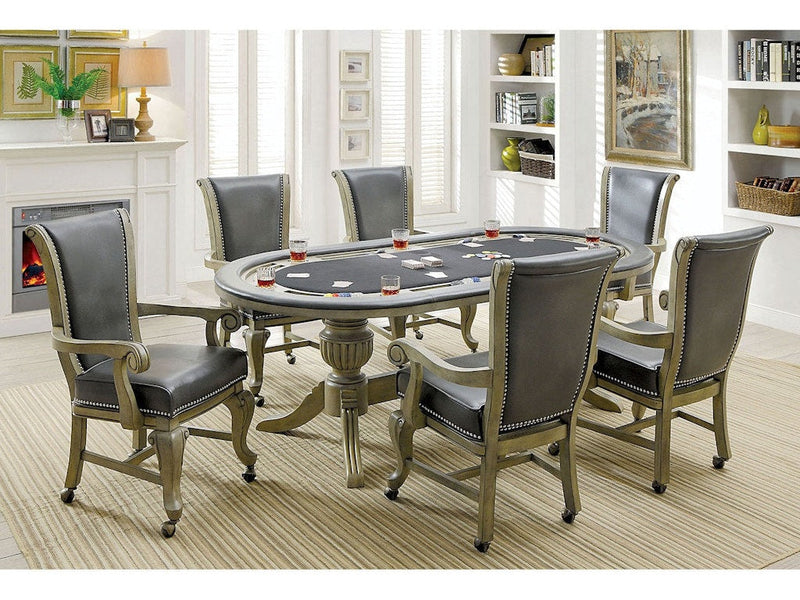 Melina Gray 7 Pc. Dining Set