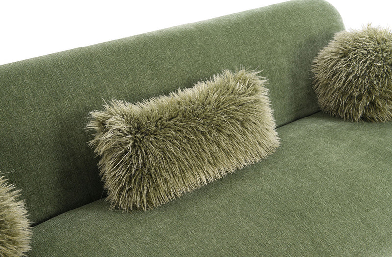 Mellone Olive Green Sofa