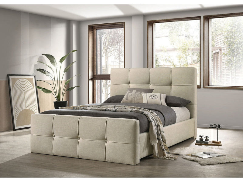 Merced Ivory Queen Bed