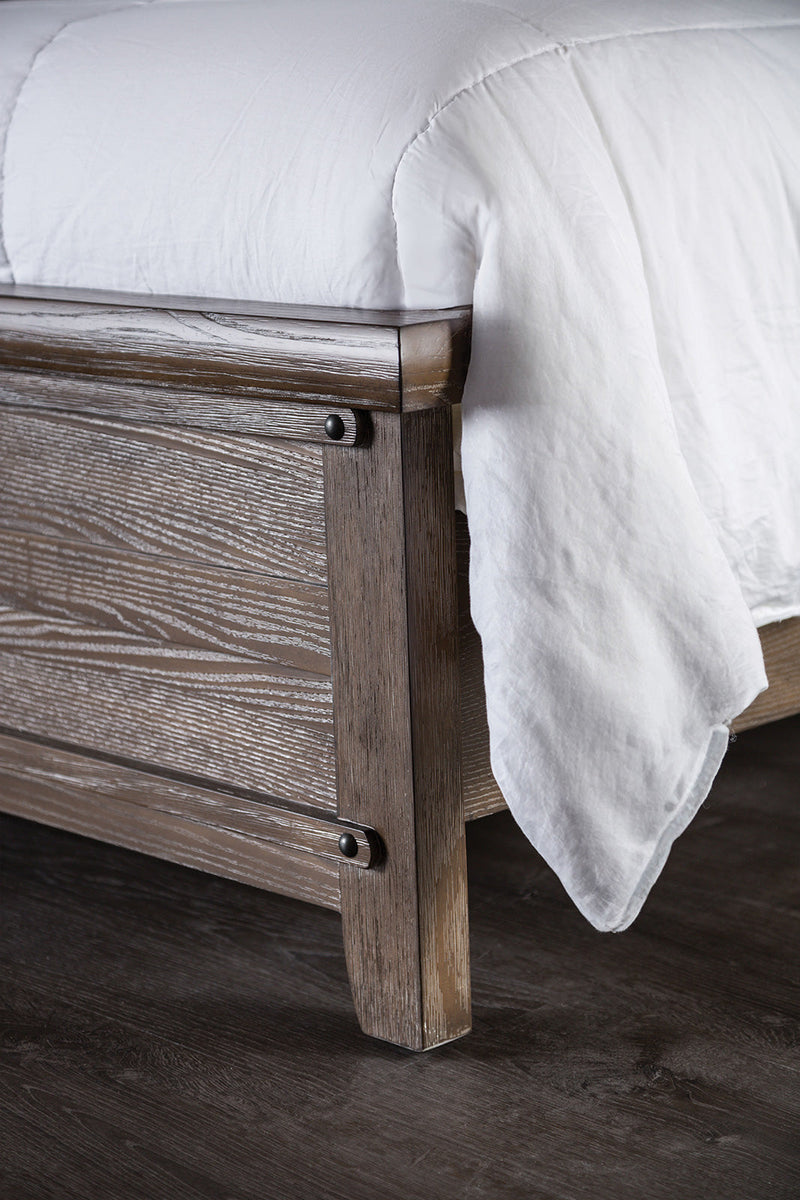 Merthyr Brown Queen Bed