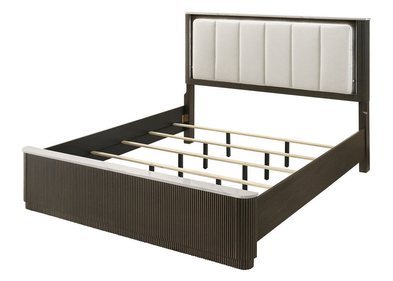 Merthyr Dark Walnut E.King Bed