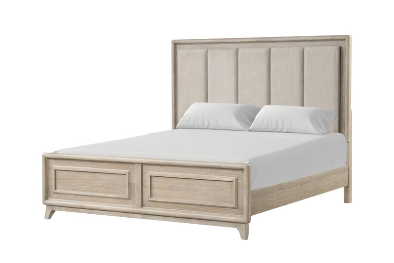 Midhurst Oak Queen 5 Piece Bedroom Set w/2 Nightstands