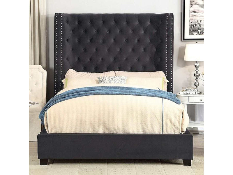Mirabelle Dark Gray Eastern King Bed